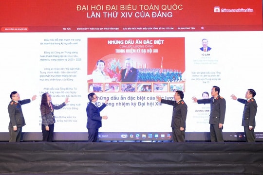 Ra mắt Chuyên trang "Đại hội đại biểu toàn quốc lần thứ XIV của Đảng" trên Báo điện tử CAND