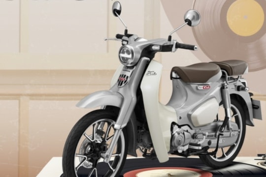 Honda C125 2026 trình làng: Cải tiến hộp số và động cơ
