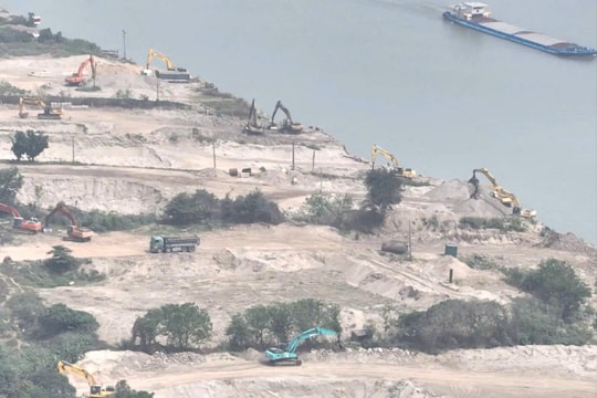 Hà Nội: Giá tính thuế cát đen dùng trong xây dựng là 109.000 đồng/m 3