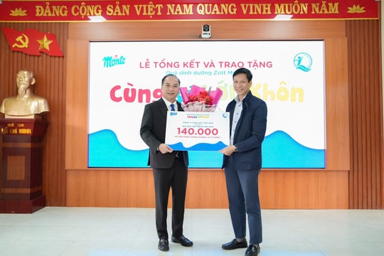 Trao tặng 140.000 hũ sản phẩm Zott Monte cho trẻ em tỉnh Lai Châu