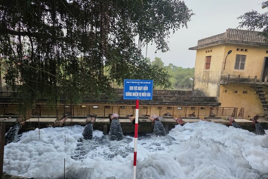 Ô nhiễm sông Đáy: Báo động nguồn nước, môi trường