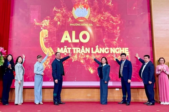 Phường Đống Đa khởi động chương trình “Alo, Mặt trận lắng nghe”