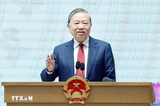 Tổng Bí thư Tô Lâm: Đất nước đã hội tụ đủ thế và lực, đủ ý chí và quyết tâm để bước vào kỷ nguyên mới