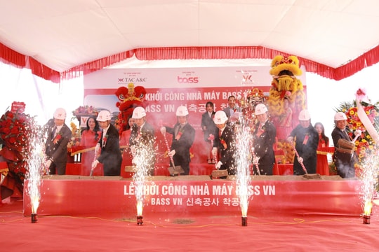 Khởi công Trung tâm nghiên cứu và sản xuất vật liệu Bass tại Khu công nghệ cao Hòa Lạc