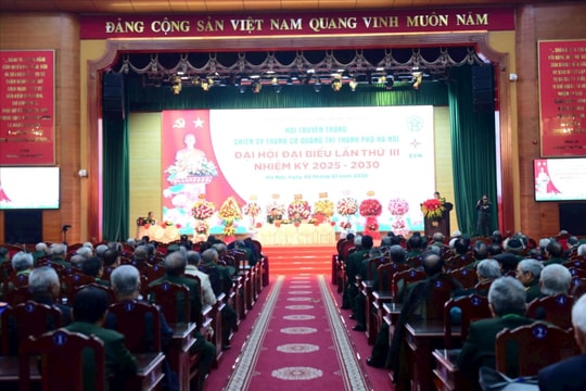 Thiếu tướng Giang Văn Thành tiếp tục là Chủ tịch Hội truyền thống chiến sĩ Thành cổ Quảng Trị TP Hà Nội