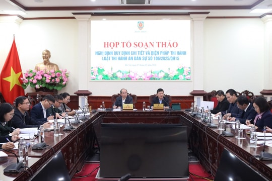 Xây dựng Nghị định quy định chi tiết thi hành Luật Thi hành án dân sự