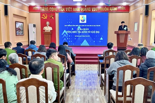 Xã Đại Thanh triển khai Tổng điều tra kinh tế năm 2026