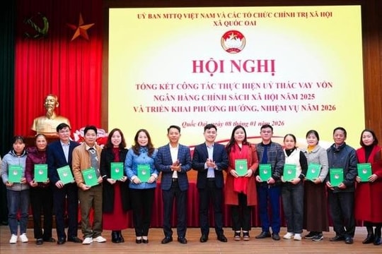 Xã Quốc Oai: Gần 191 tỷ đồng hỗ trợ 2.829 hộ vay vốn phát triển kinh tế