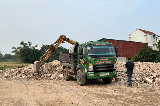 Xã Đại Thanh quyết tâm "phủ xanh" bãi thải
