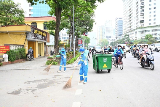 URENCO ra quân tổng vệ sinh môi trường phục vụ Đại hội Đảng và Tết Nguyên đán Bính Ngọ