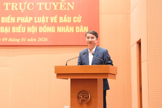Hà Nội yêu cầu tuyên truyền bầu cử liên tục, tận dụng mạnh mẽ nền tảng số