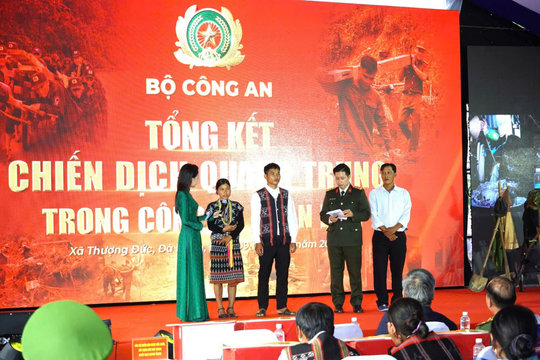 Bộ Công an tổng kết Chiến dịch Quang Trung