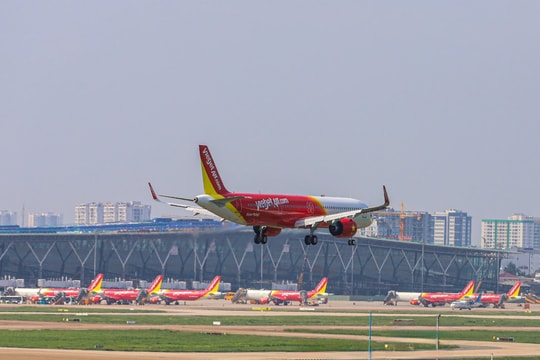 Các chuyến bay nội địa của Vietjet làm thủ tục tại sảnh A, nhà ga T1 Sân bay Tân Sơn Nhất