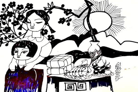 Xuân đến bên thềm