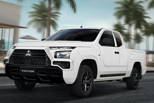 Chi tiết Mitsubishi Triton Mega Cab STREET