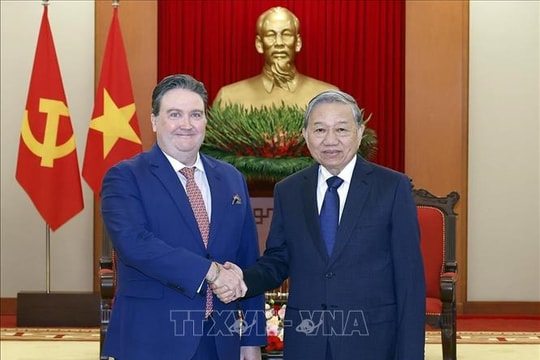 Tổng Bí thư Tô Lâm tiếp Đại sứ Hoa Kỳ chào từ biệt nhân kết thúc nhiệm kỳ công tác tại Việt Nam
