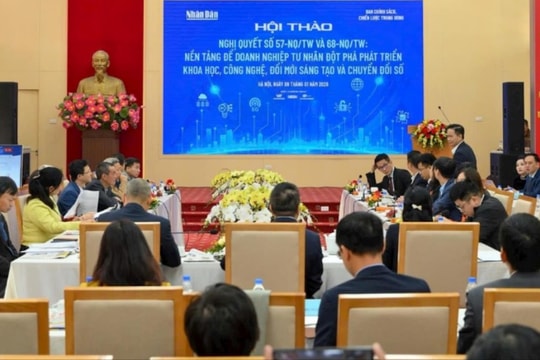 Nền tảng để doanh nghiệp tư nhân đột phá phát triển khoa học, công nghệ, đổi mới sáng tạo