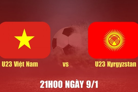 Nhận định U23 Việt Nam vs U23 Kyrgyzstan: Thử thách bản lĩnh trước đối thủ buộc phải thắng