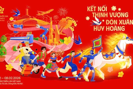 Tái hiện bức tranh xuân đa vùng miền tại Hội chợ Quốc gia Mùa Xuân 2026