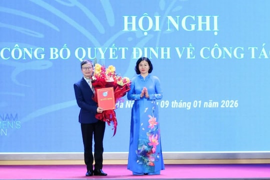 Ông Phí Quốc Thuyên được bổ nhiệm làm Tổng Biên tập Báo Phụ nữ Việt Nam