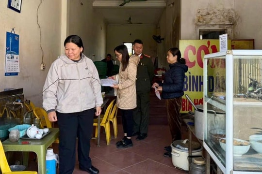 Nam Phù tăng cường kiểm tra an toàn thực phẩm dịp Tết Nguyên đán và mùa lễ hội