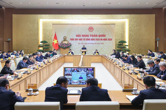 Thủ tướng Phạm Minh Chính: Đẩy mạnh giải ngân gần 1 triệu tỷ đồng vốn đầu tư công ngay từ đầu năm 2026