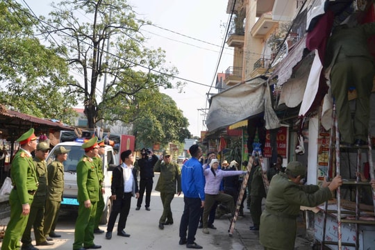 Tùng Thiện ra quân lập lại trật tự, kỷ cương, văn minh đô thị