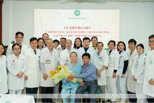Hành trình giành giật sự sống cho bệnh nhân sốc nhiễm khuẩn nguy kịch - 47 ngày không buông tay của y bác sĩ Bệnh viện Bạch Mai