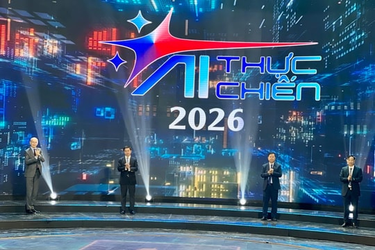 Trao giải thưởng cuộc thi “AI thực chiến 2025”