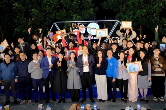 Bế mạc Liên hoan Band nhóm nhạc sinh viên, thanh niên Thủ đô