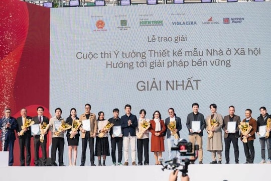44 phương án xuất sắc đạt giải cuộc thi Ý tưởng thiết kế mẫu nhà ở xã hội