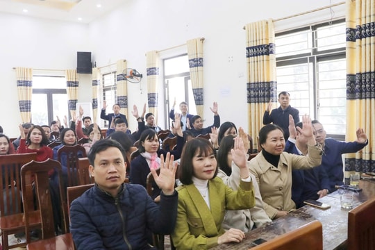 Xã Trần Phú triển khai công tác bầu cử HĐND và tập huấn ứng dụng AI