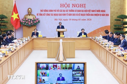 Thủ tướng: Ngoại giao kinh tế cũng phải chân thành, lợi ích hài hòa, rủi ro chia sẻ