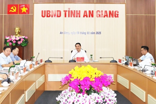 An Giang Thúc đẩy giải ngân đầu tư công, gắn trách nhiệm người đứng đầu
