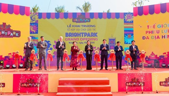 Ninh Bình Khai trương Tổ hợp Công viên giải trí BRIGHTPARK