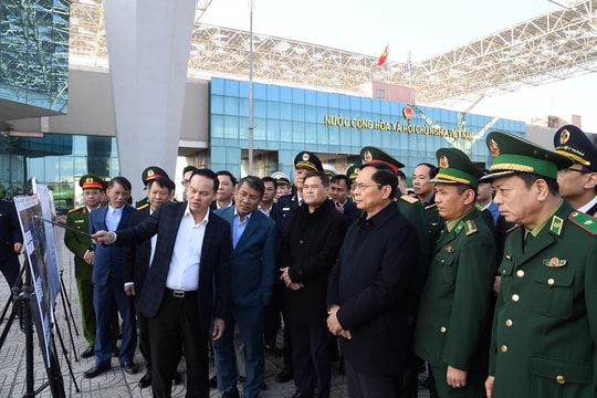 Phó Thủ tướng Bùi Thanh Sơn làm việc với tỉnh Quảng Ninh