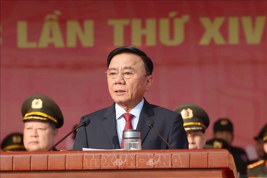 Lễ xuất quân, diễn tập bảo đảm an ninh, an toàn Đại hội XIV của Đảng Toàn lực lượng chuyển trạng thái sẵn sàng chiến đấu cao nhất