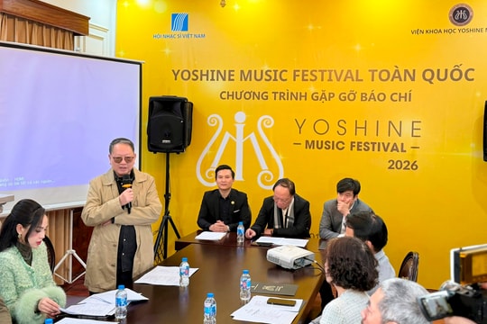 Yoshine Music Festival toàn quốc 2026 – phát hiện, tôn vinh tài năng âm nhạc Việt Nam
