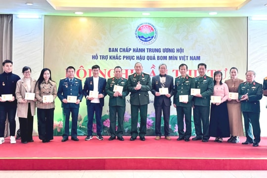Tiếp tục mở rộng hỗ trợ y tế, sinh kế cho nạn nhân bom mìn trong năm 2026