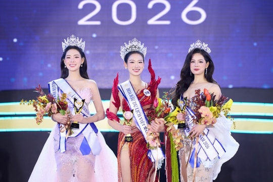 Người đẹp Hà Nội đăng quang Hoa hậu Du lịch Việt Nam 2026