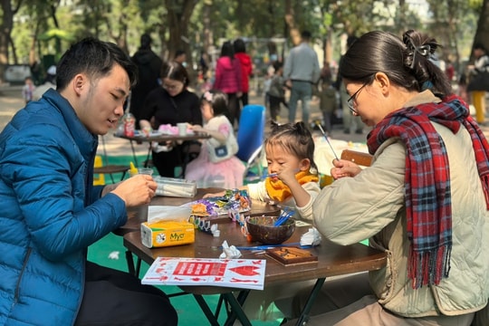 Ngỡ ngàng trước không gian sáng tạo Công viên Thống nhất
