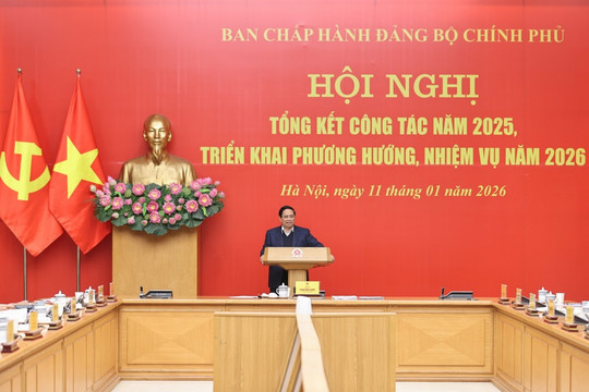 Thủ tướng Chính phủ Phạm Minh Chính: Tập trung xây dựng, hoàn thiện và thực hiện có hiệu quả tầm nhìn chiến lược