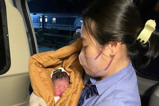 Em bé đầu tiên chào đời trên tàu Thống Nhất năm 2026