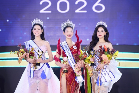 Người đẹp Hà Nội đăng quang Hoa hậu Du lịch Việt Nam 2026