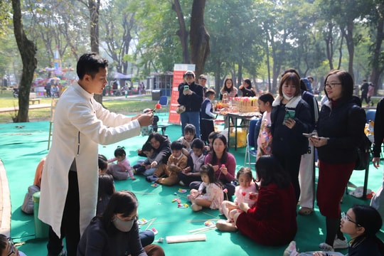 Công viên Thống Nhất sôi động với sự kiện "Tụ hội sáng tạo"
