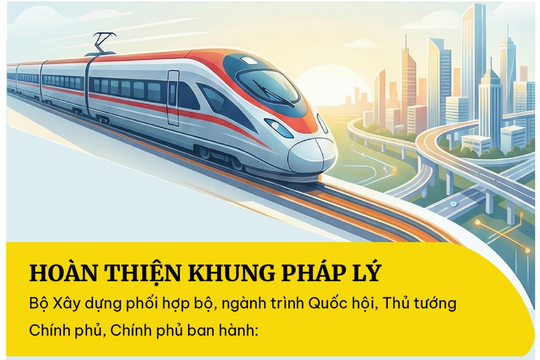 Dự án đường sắt tốc độ cao trên trục Bắc - Nam đang triển khai thế nào?