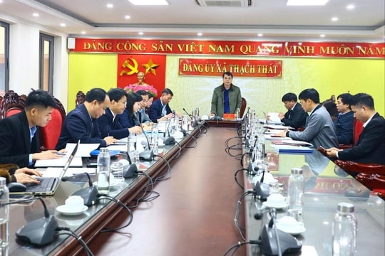 Thạch Thất họp Ban Chỉ đạo bầu cử nhiệm kỳ 2026-2031
