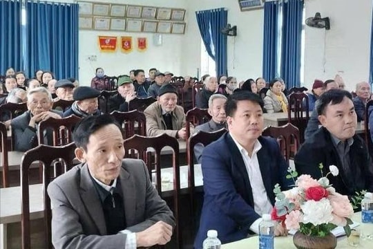 Cử tri xã Hòa Lạc đồng thuận cao trong giới thiệu nhân sự ứng cử đại biểu HĐND xã