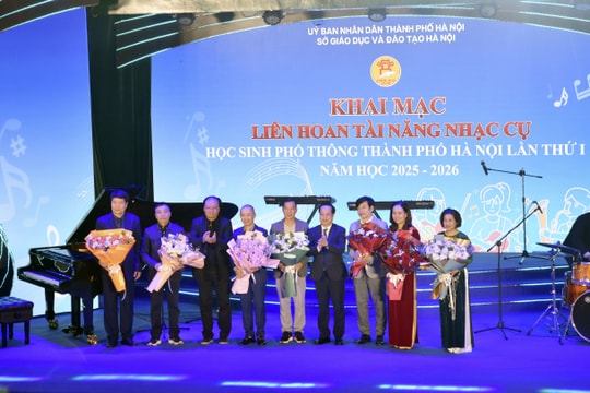 Liên hoan tài năng nhạc cụ học sinh phổ thông thành phố Hà Nội lần thứ I, năm học 2025 - 2026: Lan tỏa những giá trị tốt đẹp của âm nhạc đến bạn bè, cộng đồng