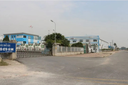Bắc Ninh kiểm tra phản ánh doanh nghiệp xả thải gây ô nhiễm tại Cụm công nghiệp Việt Tiến